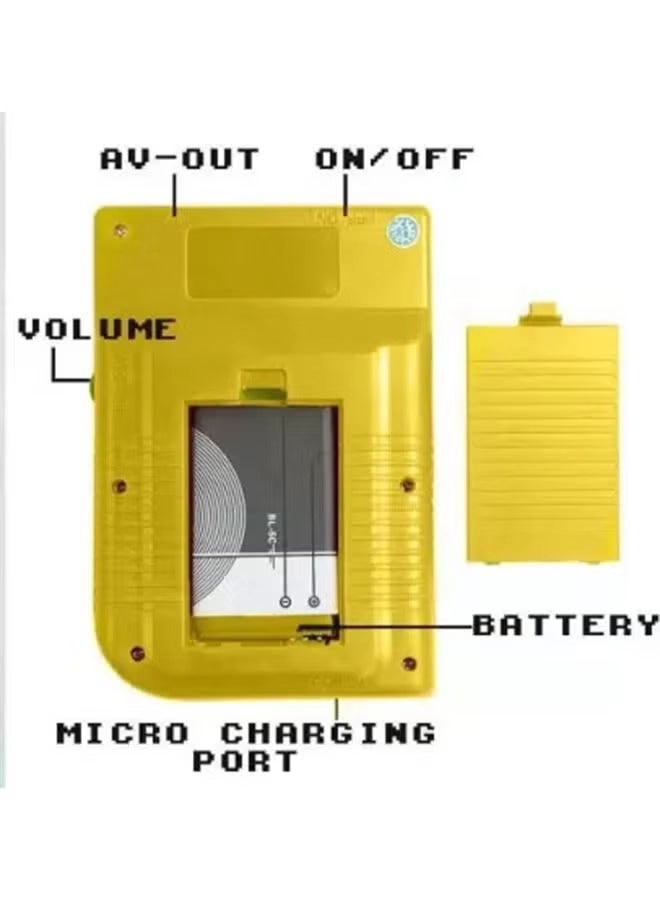 Handheld Game Console - 400 Built-in Games 3-Inch Color Screen Rechargeable Battery