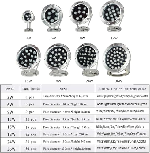 Pond Fountain - IP68 24V 9W