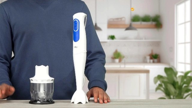 Multiquick 3 - Hand Blender White/Silver/Blue