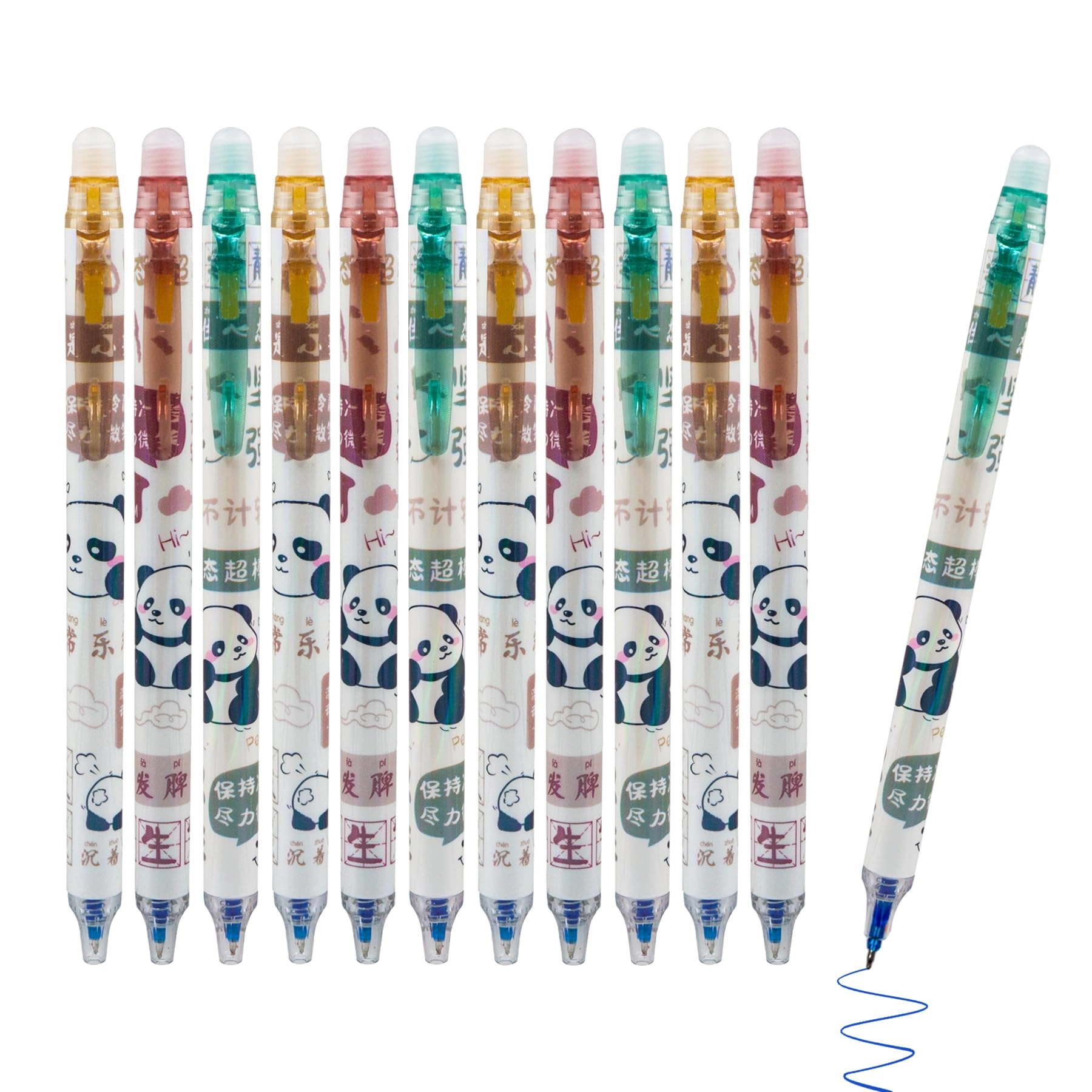 Panda theme - Set of 12 0.5mm