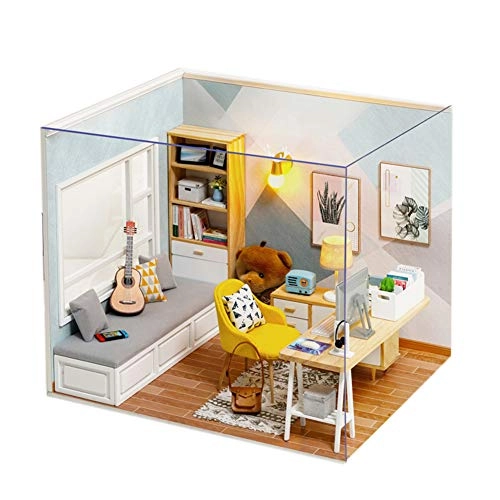 3D Miniature Dollhouse Kit - Sunshine Flower House 1:12
