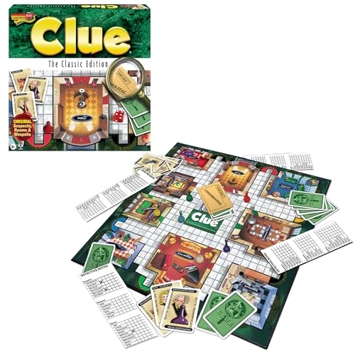 Clue Classic: 1949 Card Artwork & Suspects USA