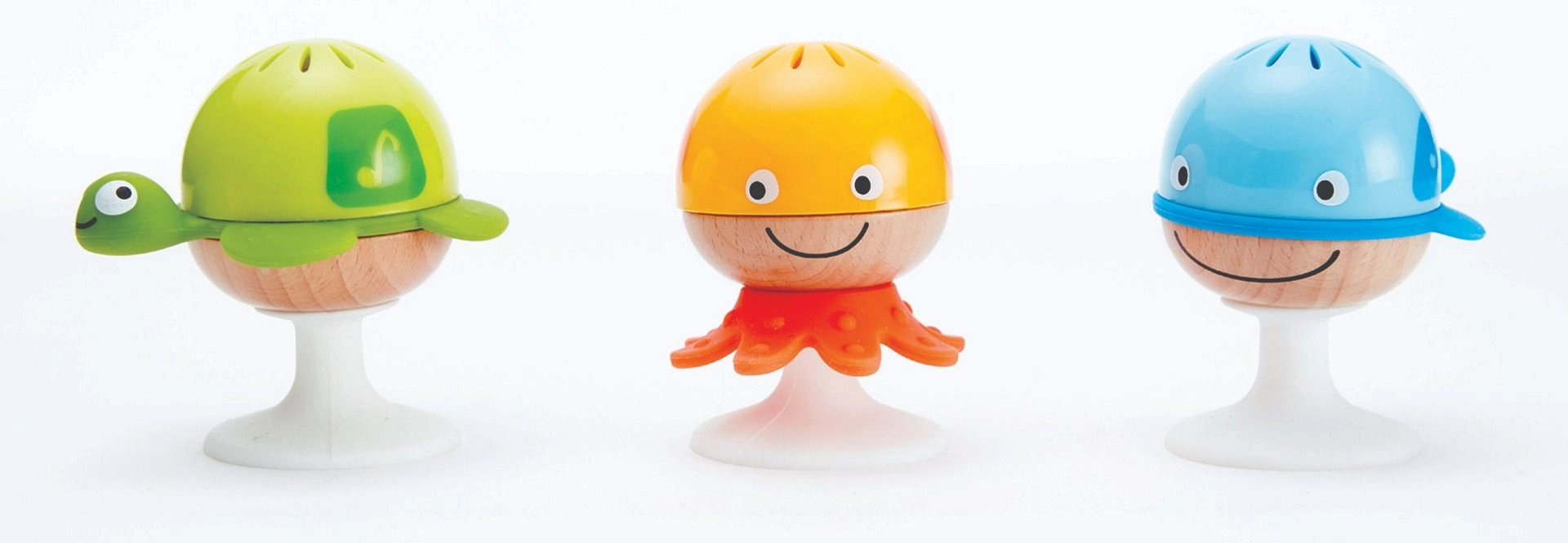 Stay Put Animal Rattles - 0 + 3pcs