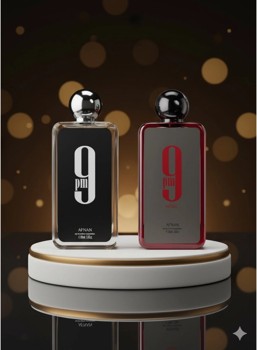 Afnan Supremacy Collector's Edition Eau de Parfum - 100ml + 9 PM Rebel Eau de Parfum - 100ml