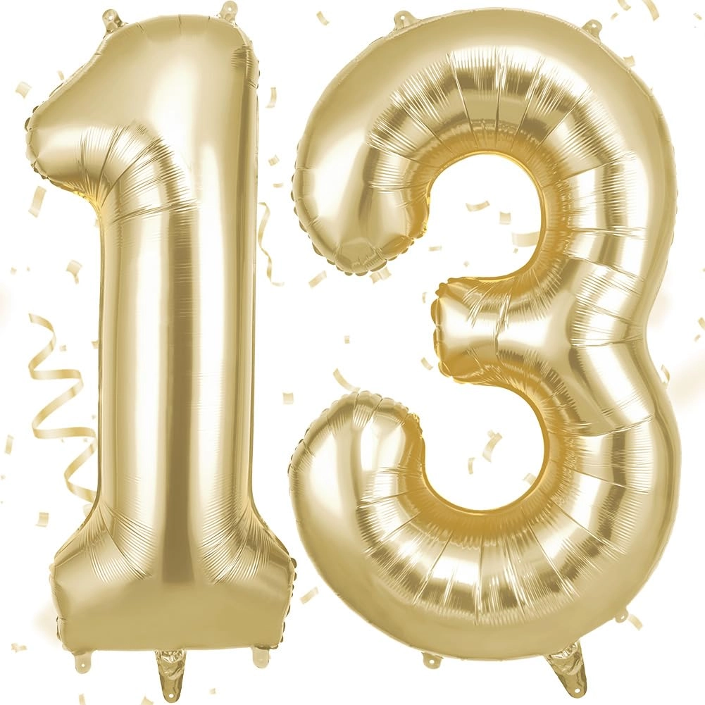 Number 13 Balloons - 2 piece(s) Birthday