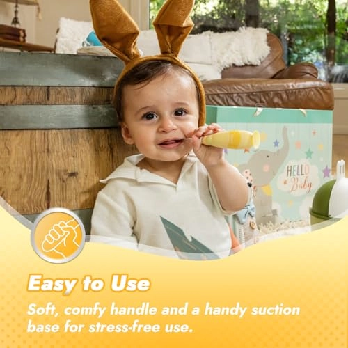 Toddler Sonic Electric Toothbrush - Ages 1-3 Years 2 Brush Heads