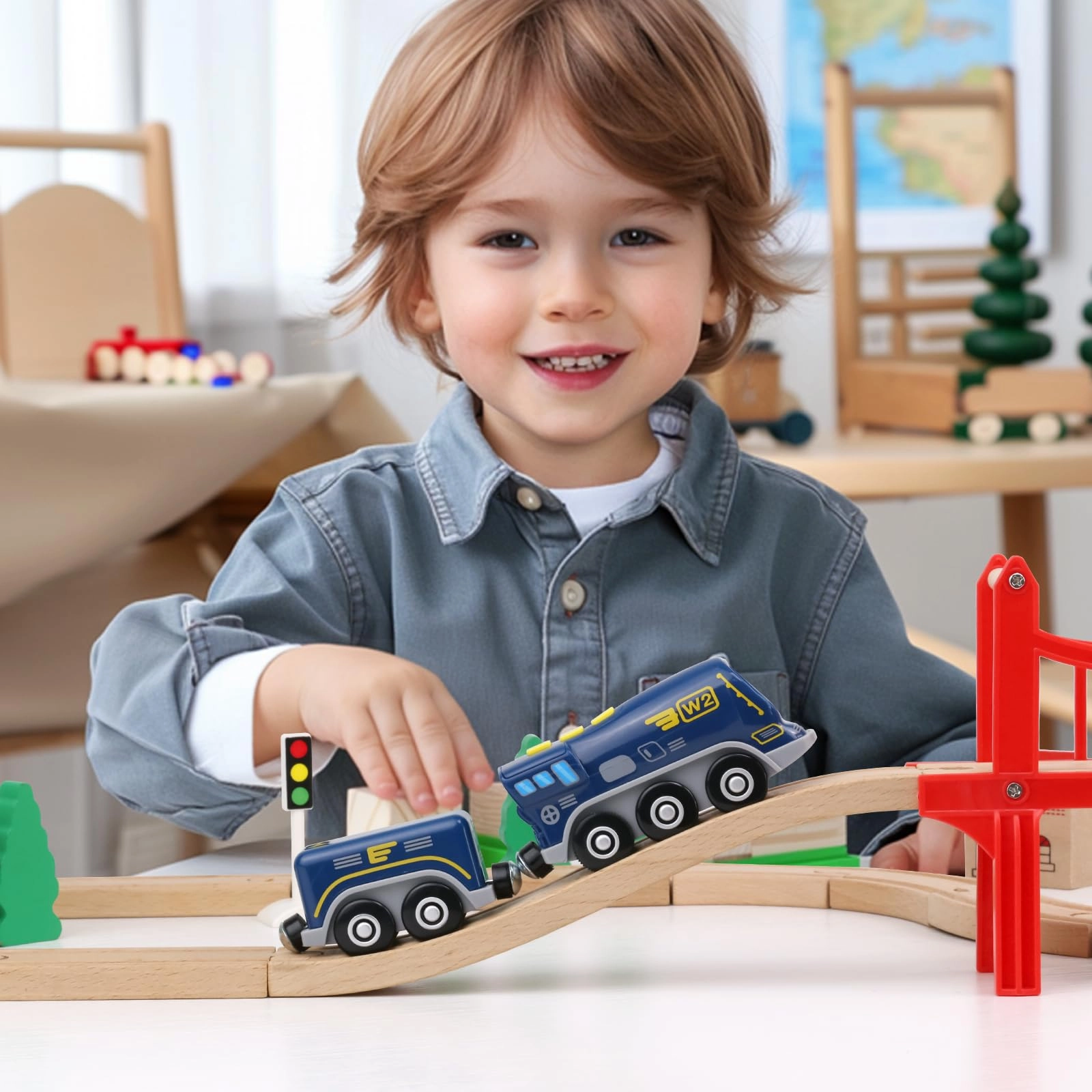 Electric Train Set - HO scale 1.0 pcs
