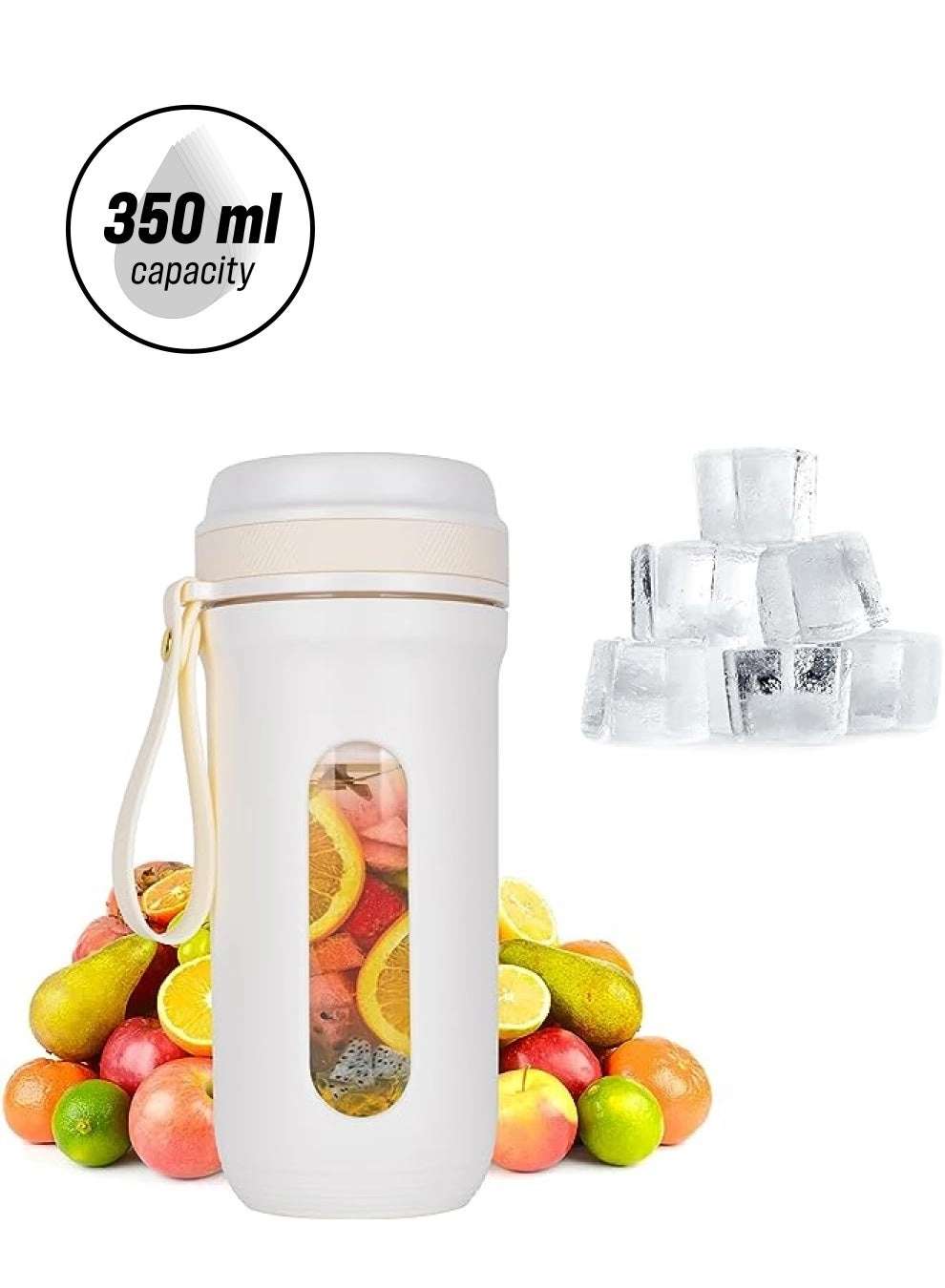 Electric Usb Juicer Blender - 380 ml