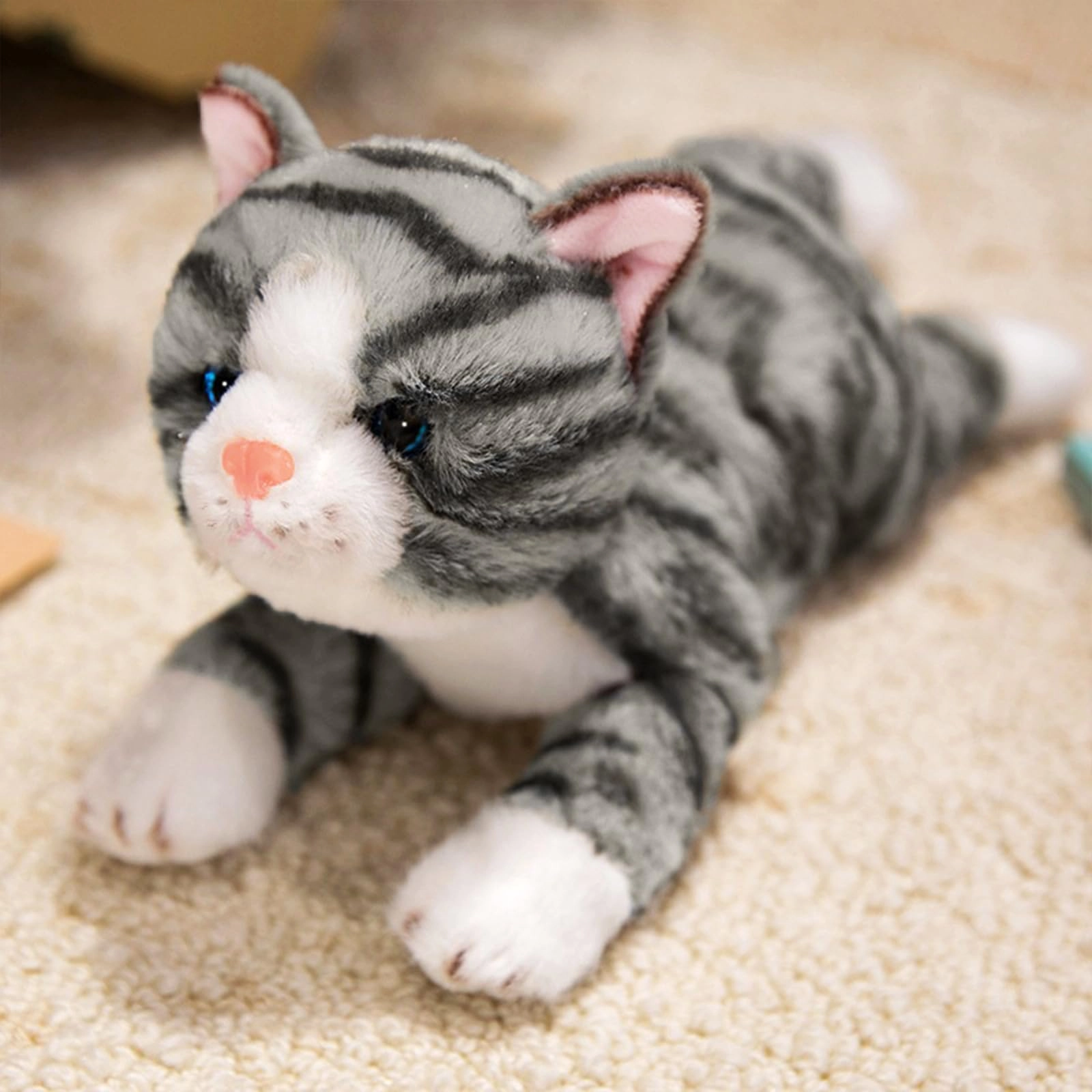 Striped Cat - 25 cm