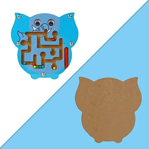 Mini Wooden Magnetic Maze - 1 piece