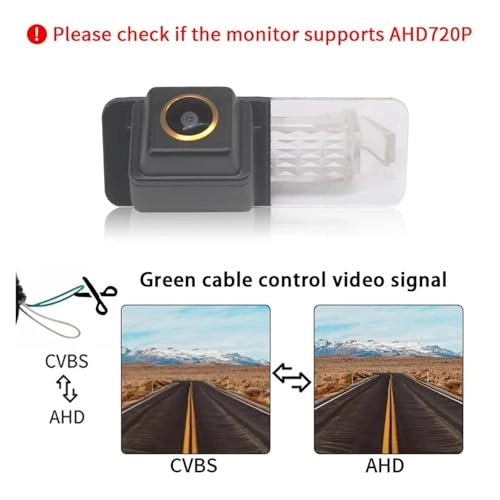 AHD Waterproof Car Reverse Camera - Wire AHD720P/AHD1080P