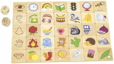 Learning Senses Puzzle Set - Suitable for 3 years & above 37pcs