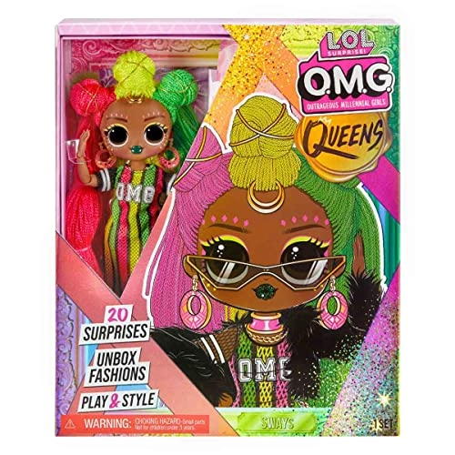 Queens Sways Fashion Doll - 10 Inch Multicolor Ages 3+