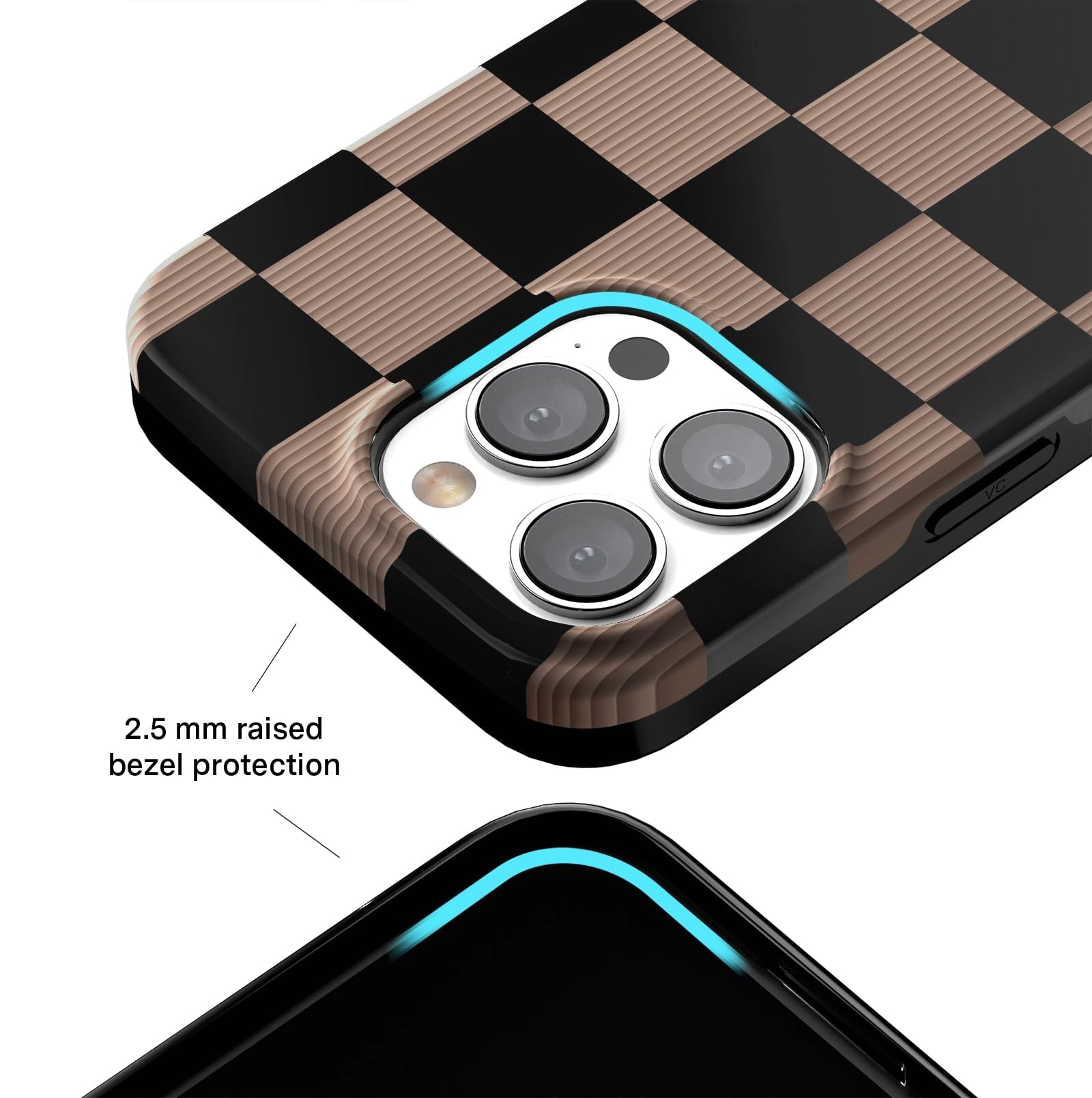 Checkered Basic Case with MagSafe for iPhone 13 Pro Max