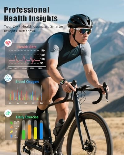 Smart Watch - Bluetooth Call Heart Rate SpO2