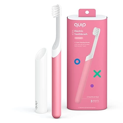 quip Sonic Toothbrush for Kids - Timed Soft Bristles 3 Month Battery Life