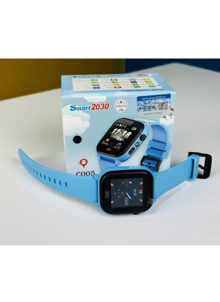 GPS Kids Smartwatch - Real-Time GPS IP67 Waterproof Two-Way Communication