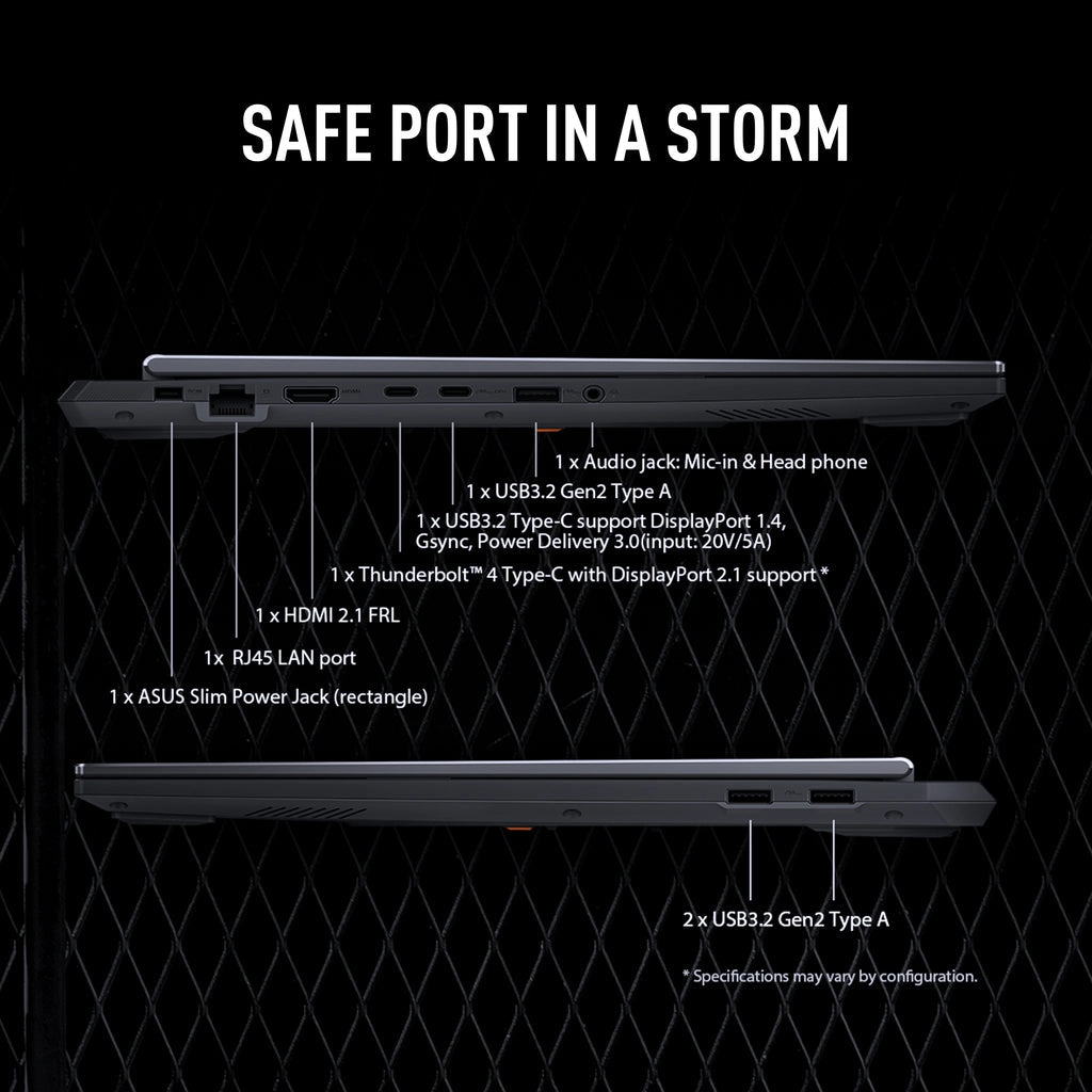 TUF F16 FX608JHR-RV001W - 16'' Core i7-14650HX 16GB DDR5 1TB SSD