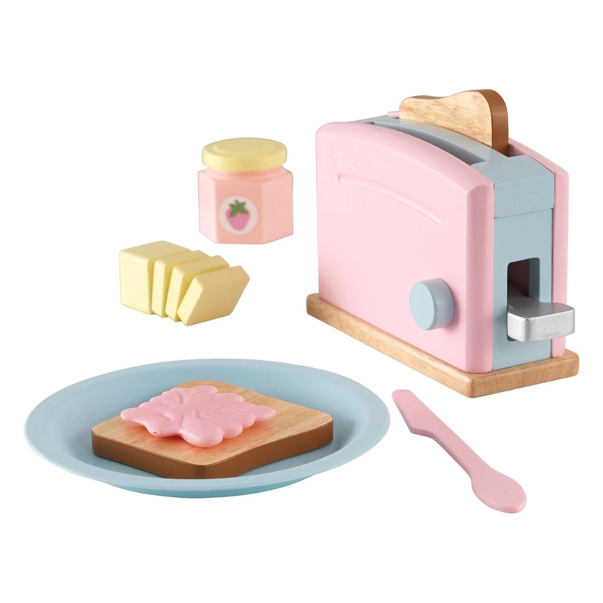 Pastel Toaster Set - 8 pcs (DBT-63374)