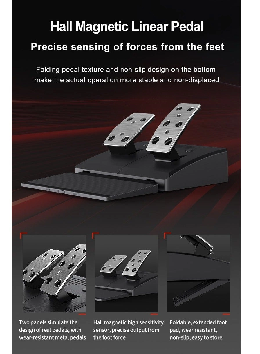 V9 Gen 2 Racing Wheel & Pedals - PC/Xbox/PS4/Switch