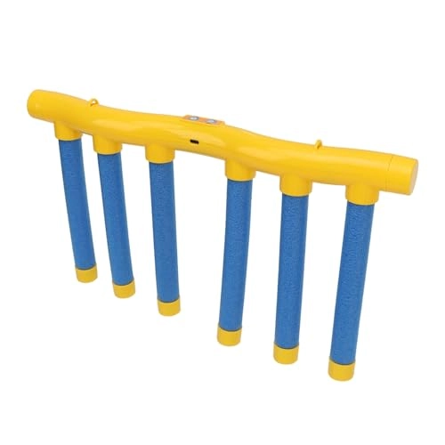 Falling Sticks Game - Hand Eye Coordination 6 sticks Yellow and Blue