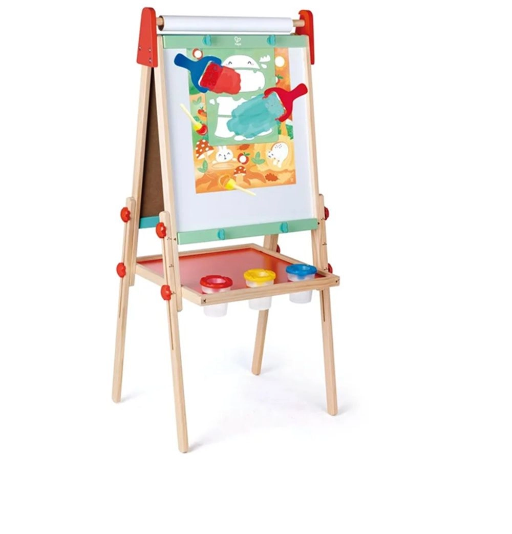 Sponge Painting Fun - stencils paint rollers + Chalks and Stencils Art - chalk stencils