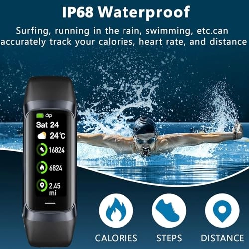 C60 - 1.10 inch AMOLED 24/7 Heart Rate Monitor