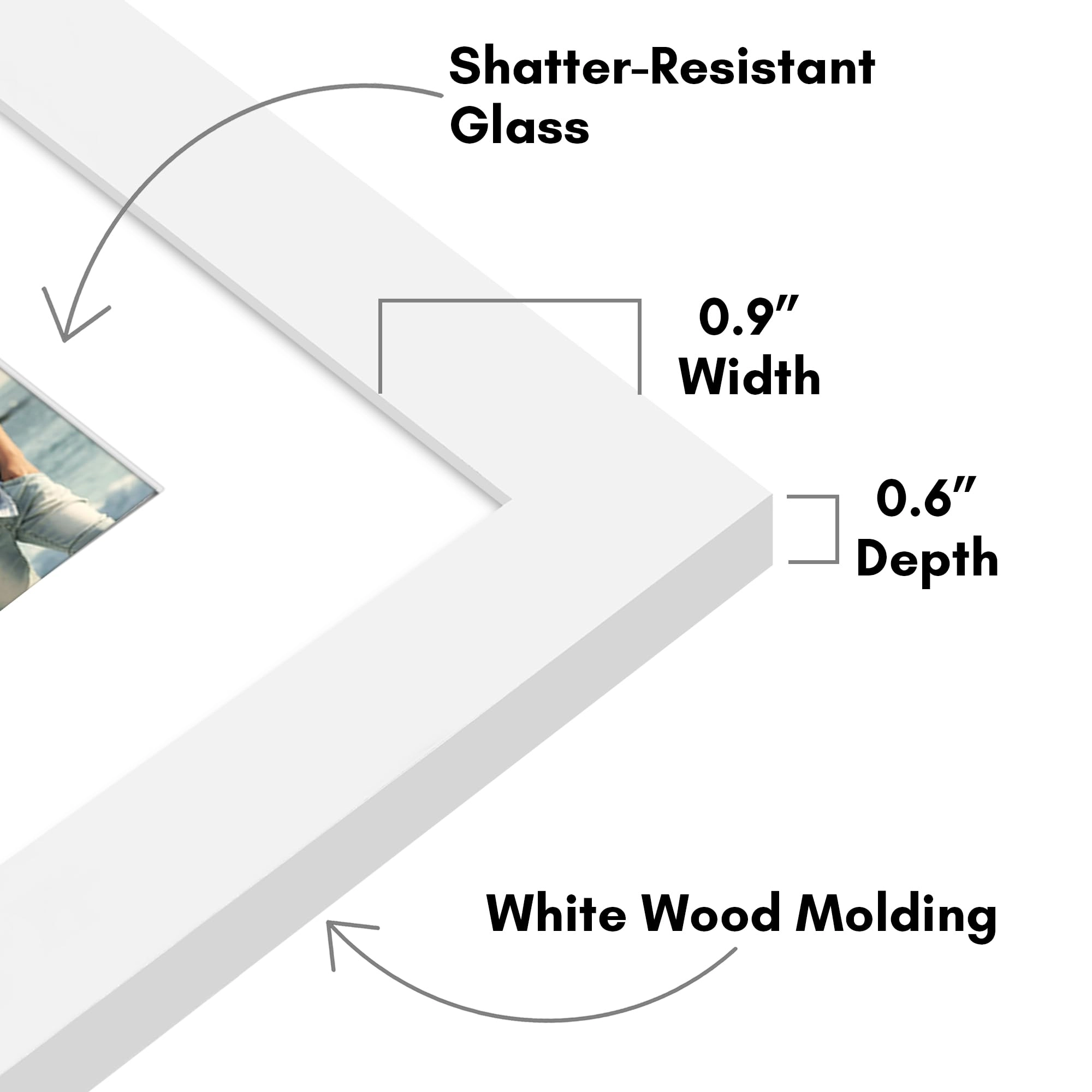 Picture Frame - 11.5x14 1.0 Count