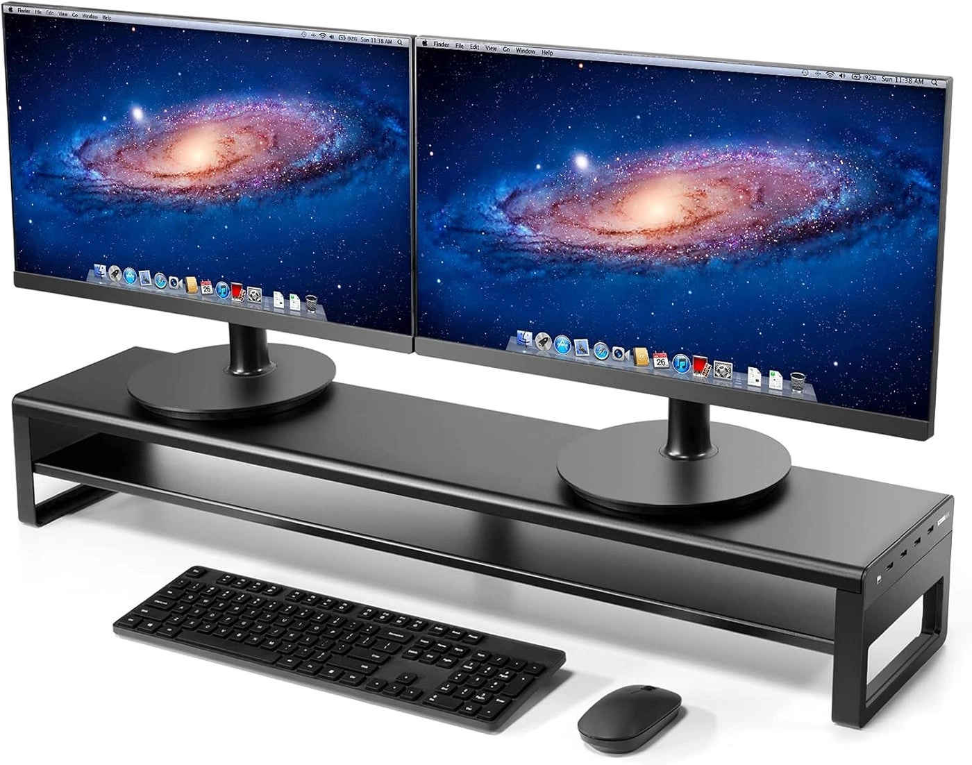 VAYDEER Dual Monitor Stand - 27 Inches