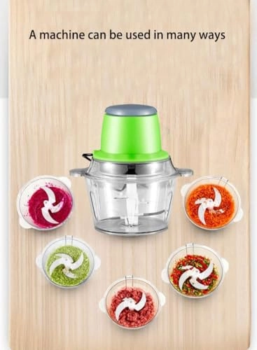 Multifunctional Electric Meat Grinder Chopper - 2 Liters