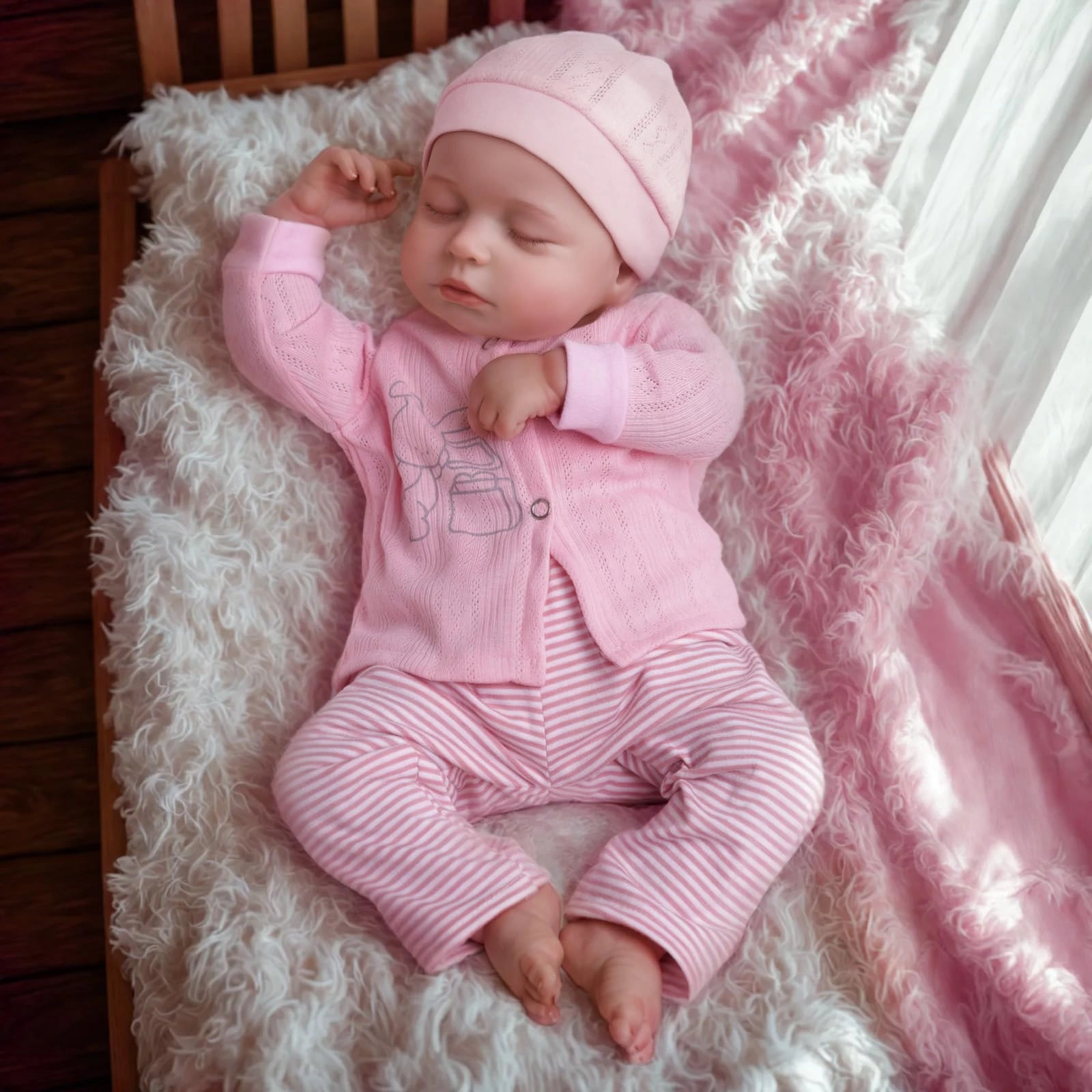 JIZHI Reborn Baby Doll - 17 inch Soft Body Ages 3+