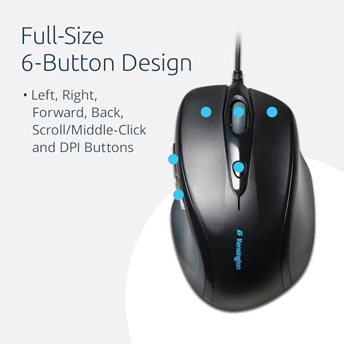 Pro Fit Full-Size Mouse - USB
