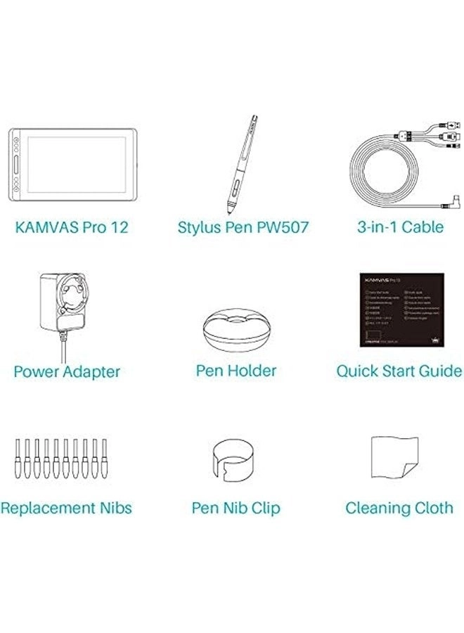 Kamvas Pro 12 - 8192 Levels