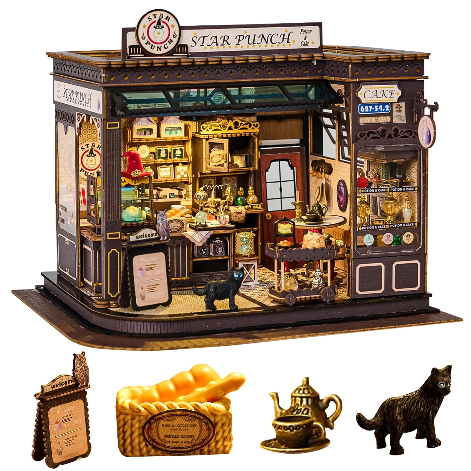 Spilay DIY Miniature House - Dollhouse 1:24