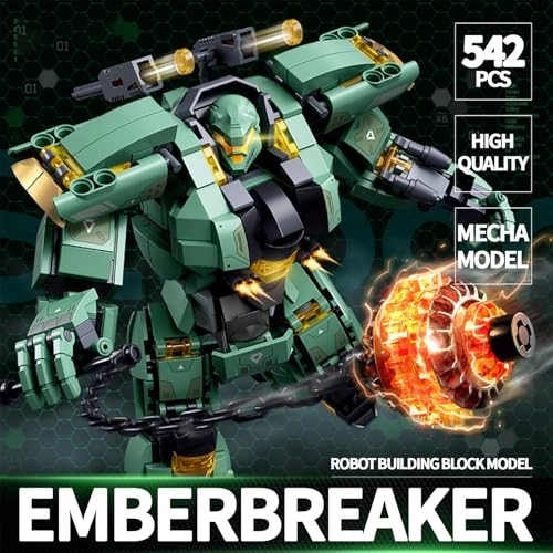 Heavy Mecha - Green Armored Robot