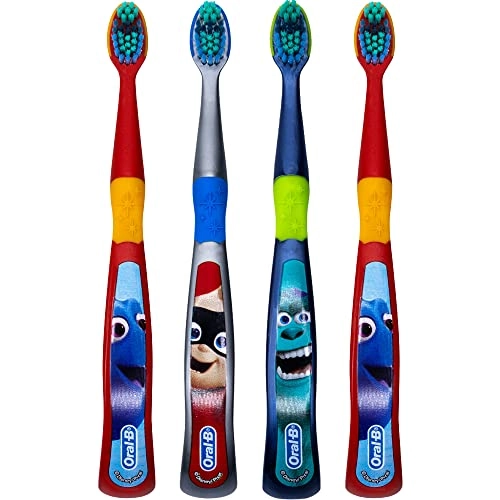Kids Pixar Toothbrush - Extra Soft 4-Piece Pack