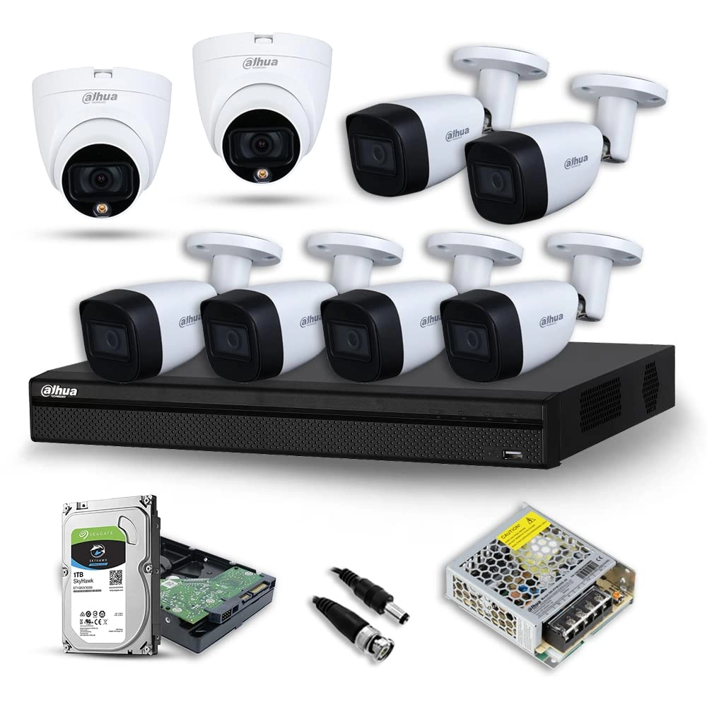 DAHUA INDIA FULLCOLOR - 8 Channel 2MP