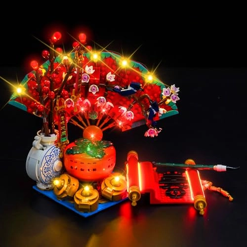 LED Light Set - Compatible with 80117 Good Fortune USB powered