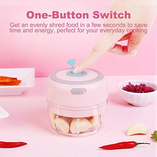 Electric Mini Garlic Chopper - 0.1L USB charging