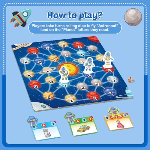 Phonics Board Games - 3 years and up