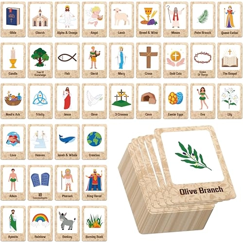Bible-Themed Matching Game - 3+ 80 pieces
