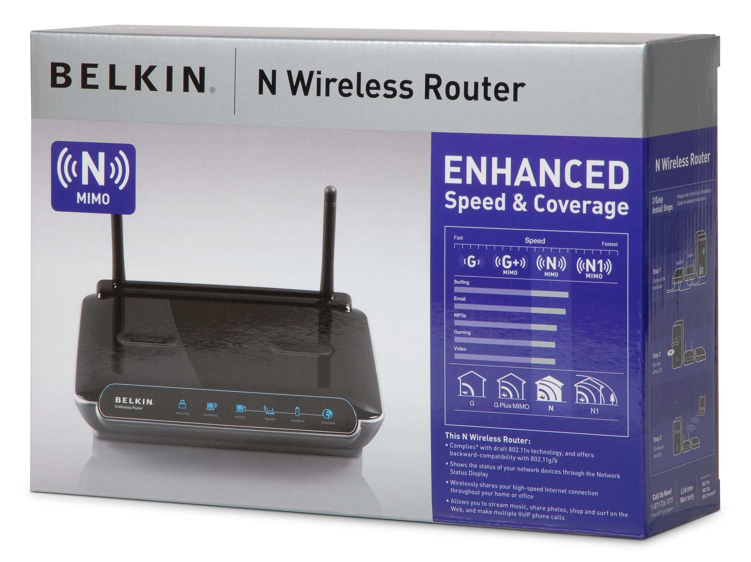 Wireless N Router - 300 Mbps 802.11n