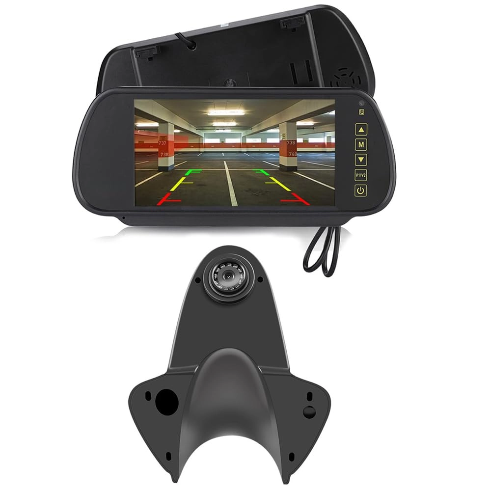 sedodogo Rear View Camera - Night Vision 1280x720 + 7 inch TFT LCD monitor