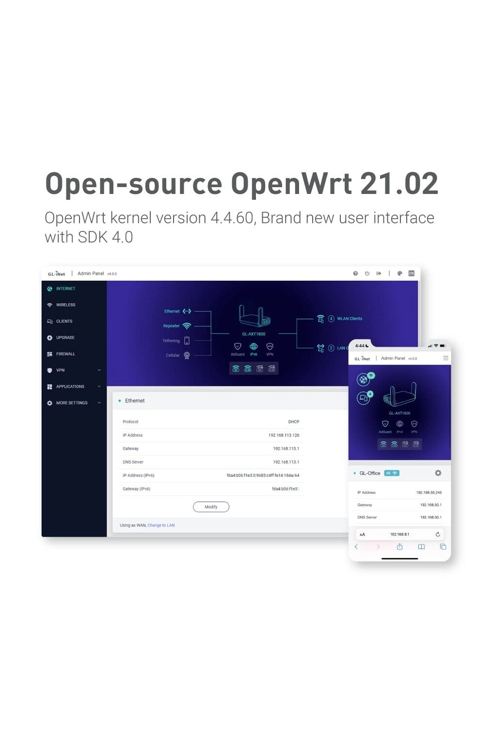 AX1800 - 1800 Mbps WiFi 6