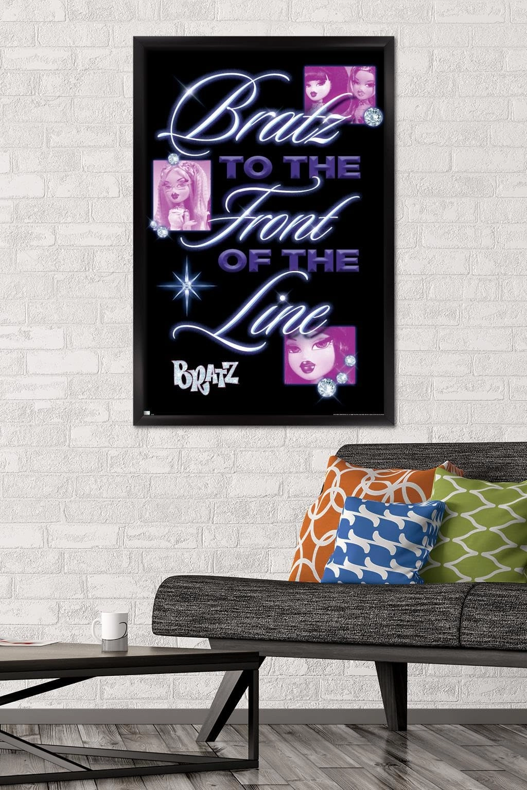 Bratz: Girls Nite Out - Front Of The Line Wall Poster - Paper 34"L x 22.4"W