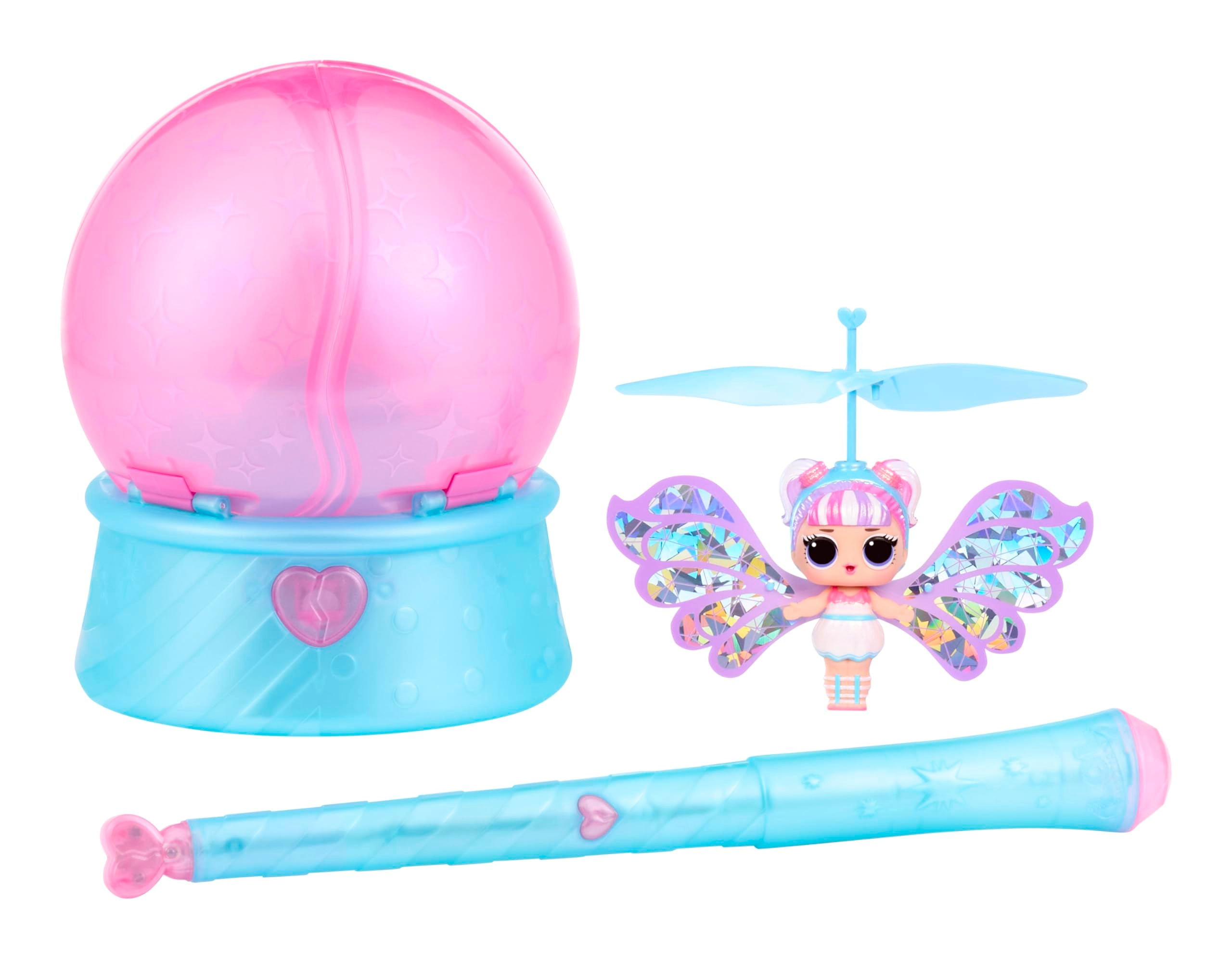 MGA Entertainment Magic Flyers Fairies Tots - Flying Wand Control Rechargeable Battery