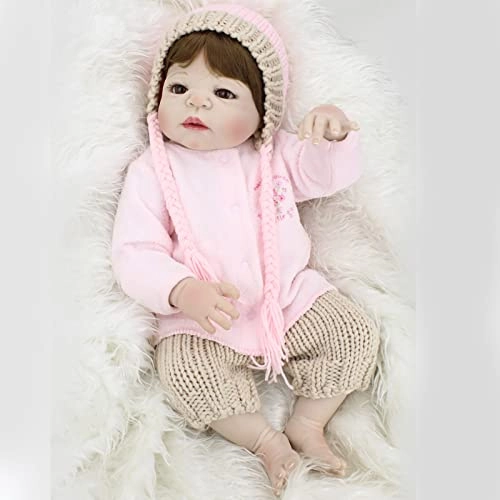 Reborn Baby Doll - 22 Inch Full Vinyl Baby Girl