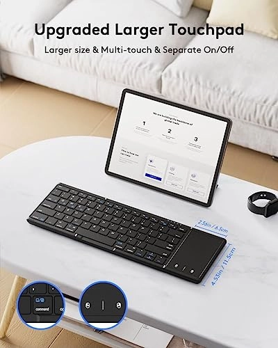 Foldable Bluetooth Keyboard - EN Wireless