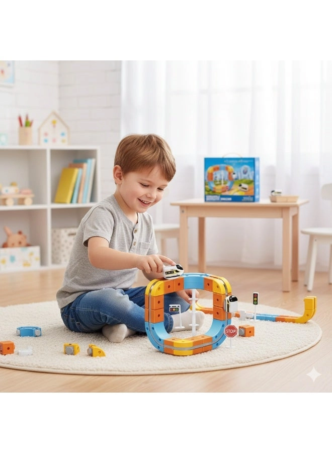 Maglev Train Set - 66 pcs