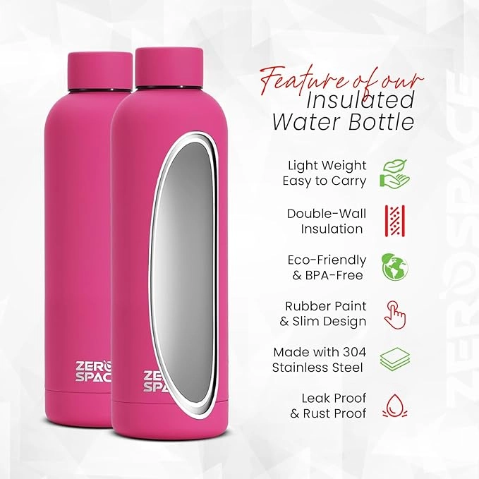 Stainless Steel Water Bottle Double Wall 750 ml